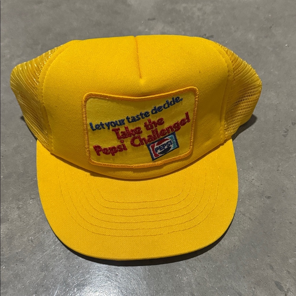 Vintage Pepsi challenge hat